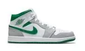 acheter air jordan 1 chaussures grey green